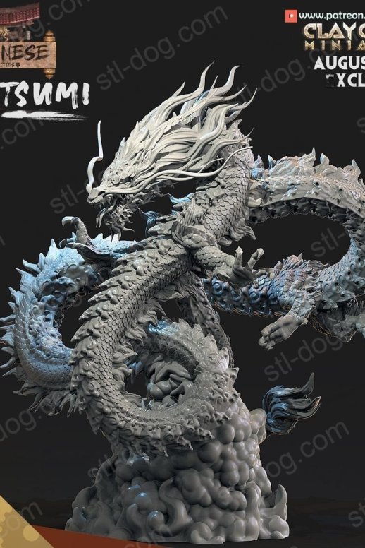 日本海神龙 Watatsumi 3D打印图纸